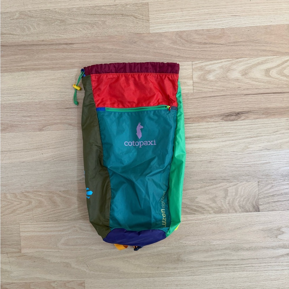 Cotopaxi Colorful Drawstring Backpack - image 1